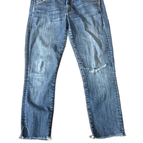 MOTHER Skinny Blue Denim Jeans -size 26 - Picture 4 of 16